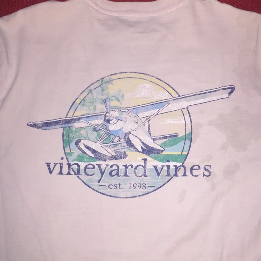 Pink Vineyard Vines T-Shirt